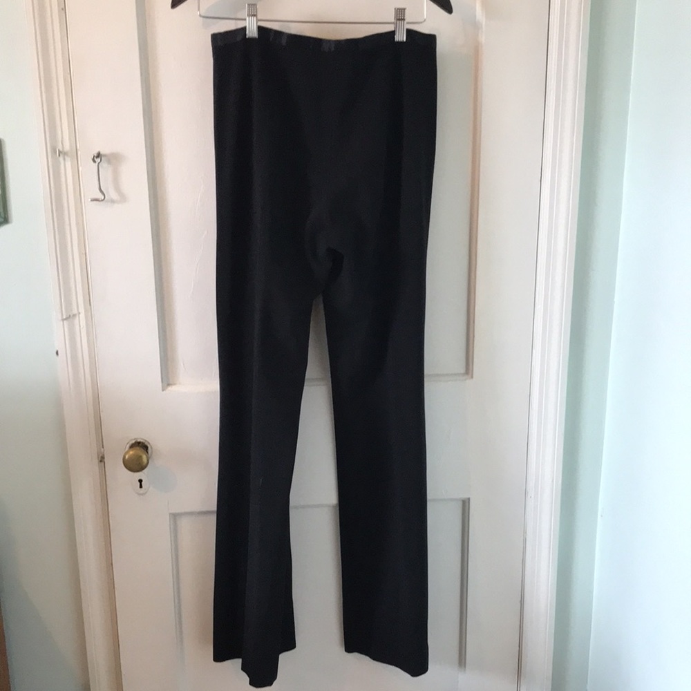 Donna Karan DKNY dress pants flare 10 black excel